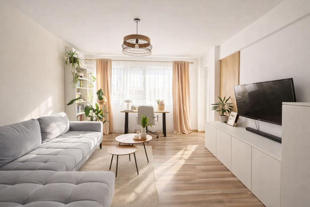 Apartament 2 Camere decomandat 61 MP + parcare - Bloc 2020 - Nicolina
