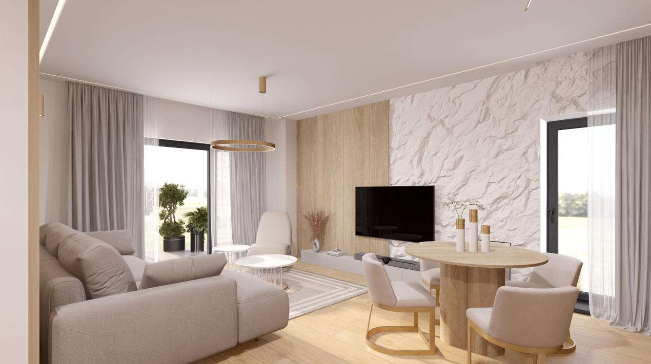 Apartament de 2 camere bloc boutique - langa Palatul Parlamentului — imaginea 2