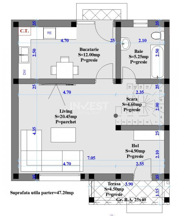 Vile înșiruite cu Teren și Parcare Privată - Zona Popas Păcurari, Iași - 10