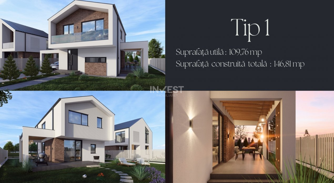 *Vilă Bucium-Vișan* - 650mp teren - *toate utilitățile* - 2