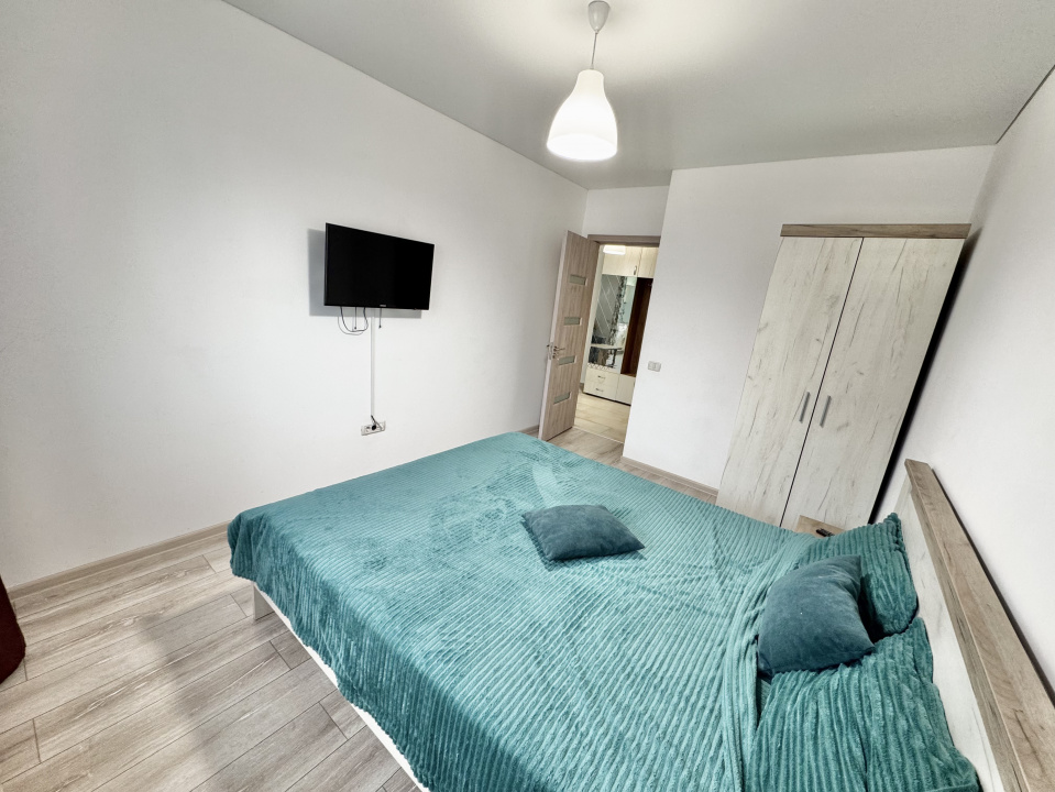 Ap. doua camere zona Militari Residence complet mobilat — Militari