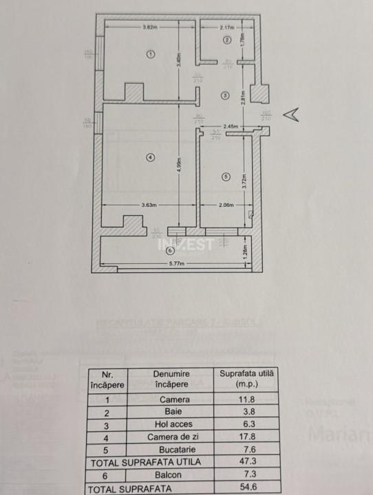 2 CAMERE DECOMANDAT MOBILAT+UTILAT PACURARI, IASI - 14