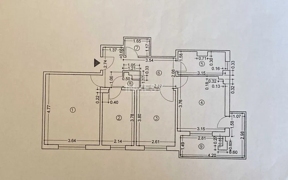 Ap 3 camere decomandat-71mp-etaj intermediar-Carrefour Felicia - 1