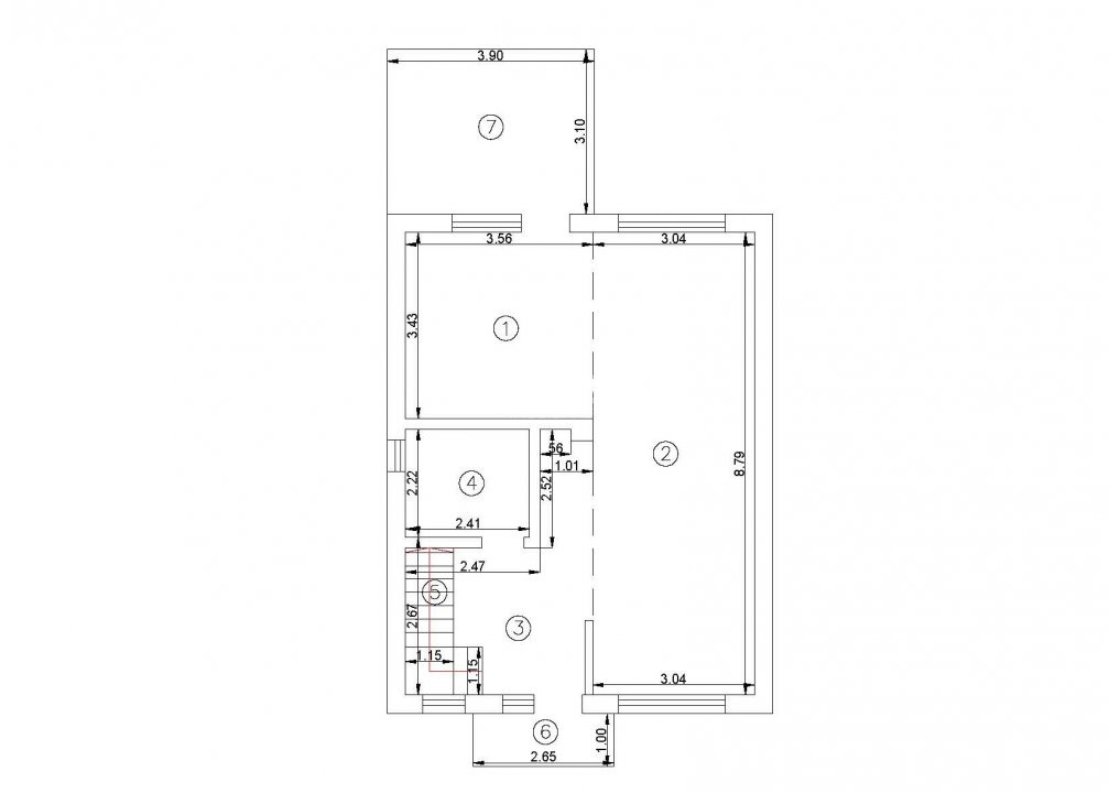 Case cvadruplex, P+1E+Pod, 4 camere —Platoul Beldiman, Valea Lupului/Rediu, Iași - 13