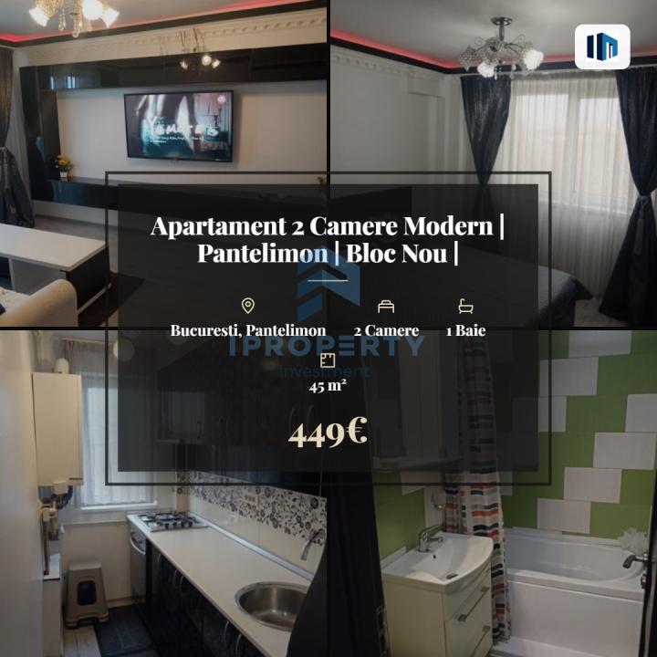 Apartament 2 Camere Modern | Pantelimon | Bloc Nou | - fotografie proprietate 1