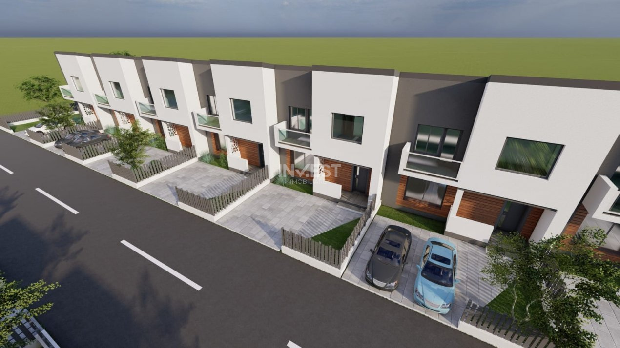 Vile înșiruite cu Teren și Parcare Privată - Zona Popas Păcurari, Iași - 9