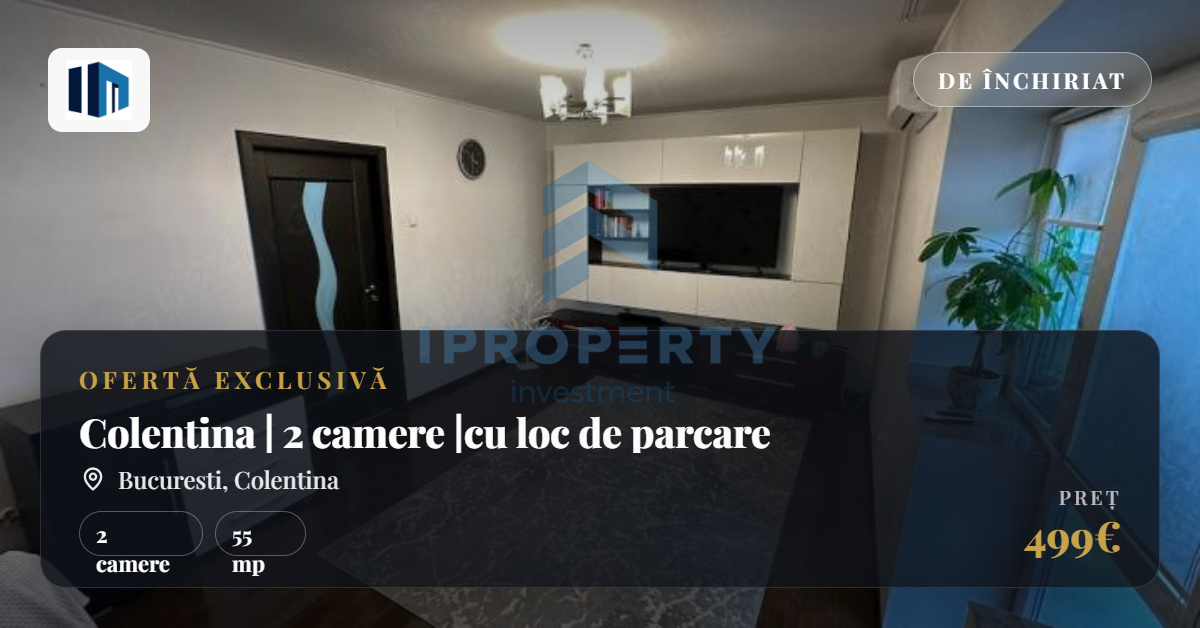 Colentina | 2 camere |cu loc de parcare - fotografie proprietate 1