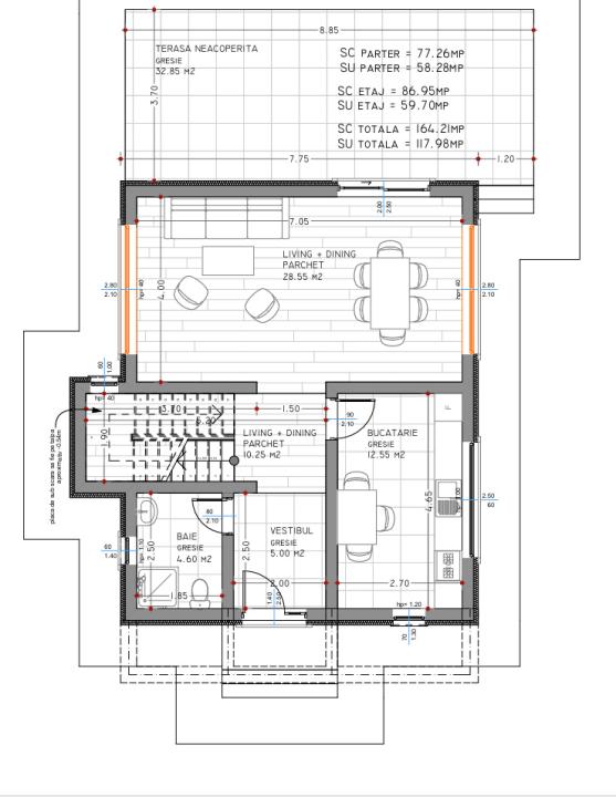 COMISION 0%, Miroslava , Casa P+1, clasa A, 288.900 Euro