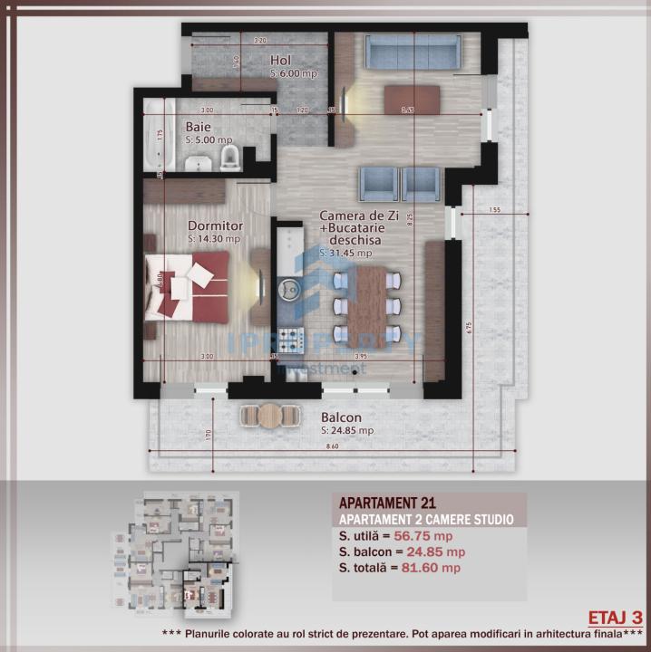 Vânzare Apartament 2 camere în Wek Residence - Theodor Pallady - fotografie proprietate 15