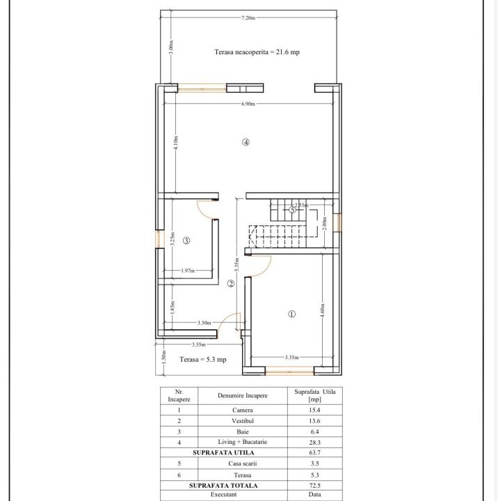 CASA INDIVIDUALA , VALEA ADANCA , 135MP UTILI , 430 MP TEREN - 15