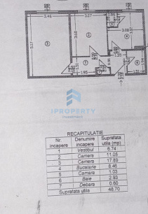 Berceni | 2 Camere | 49 MP | Bloc 1978 | Etaj 4/4 | Reabilitat | - fotografie proprietate 12