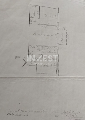 Apartament 3 camere-etaj 3-Mircea cel Batran - 1