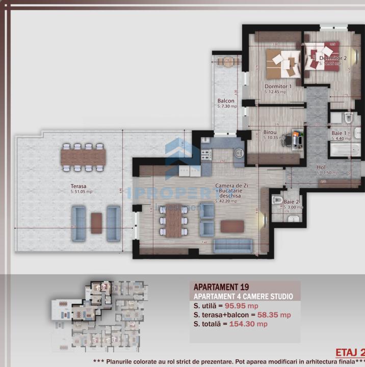 Vânzare Apartament 4 camere în Wek Residence - Theodor Pallady - fotografie proprietate 21