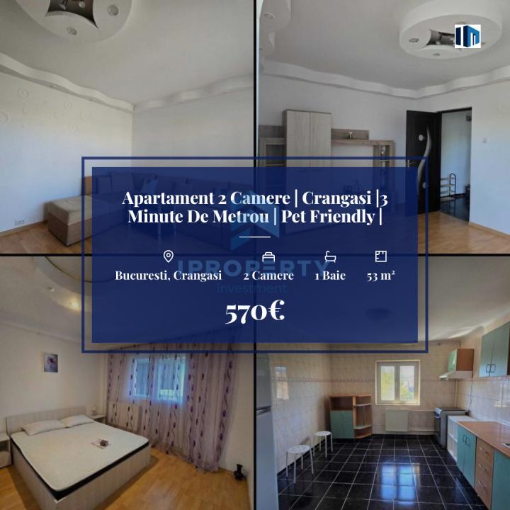 Apartament 2 Camere | Crangasi |3 Minute De Metrou | Pet Friendly | - fotografie proprietate 1