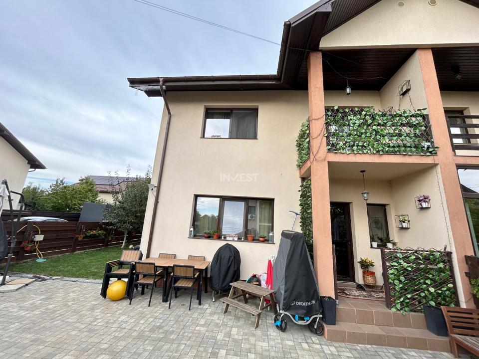 Casă tip duplex 4 camere, partial mobilata -intravilan Valea Lupului, IAȘI - 1