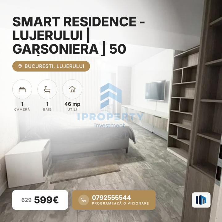 Smart Residence - Lujerului | Garsoniera | 50 MP | Terasa | Parcare  - fotografie proprietate 1