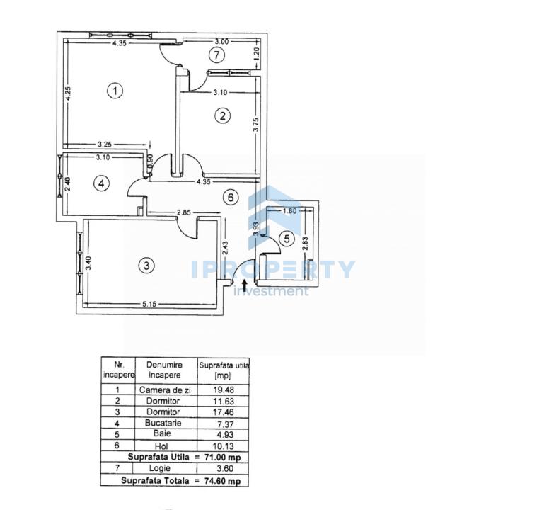 Militari - Roșu | 3 camere | Bloc Nou | Centrala - fotografie proprietate 15