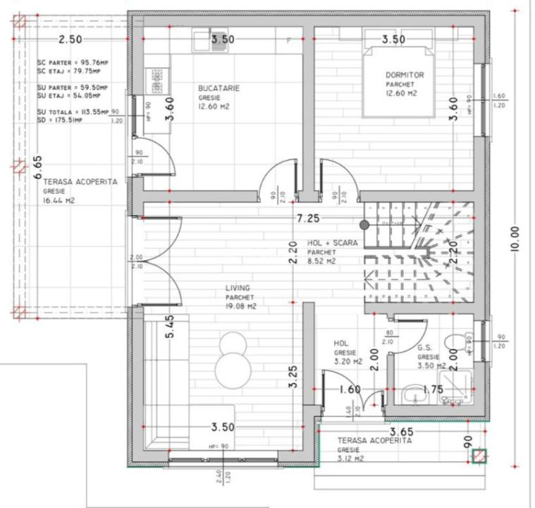 CASA INDIVIDUALA , 5 CAMERE, 114 MP UTILI-KAUFLAND GALATA - 7