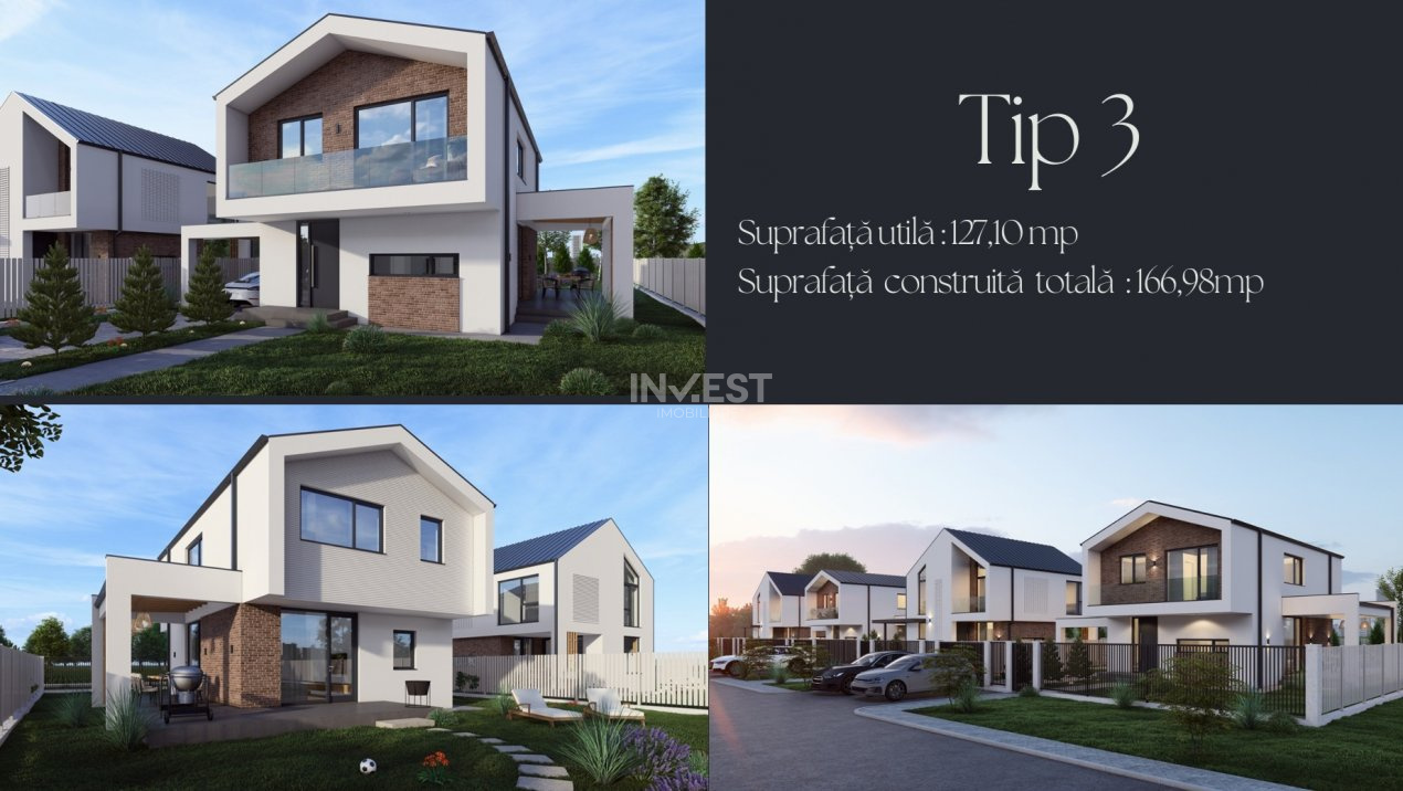 *Vilă Bucium-Vișan* - 650mp teren - *toate utilitățile* - 6