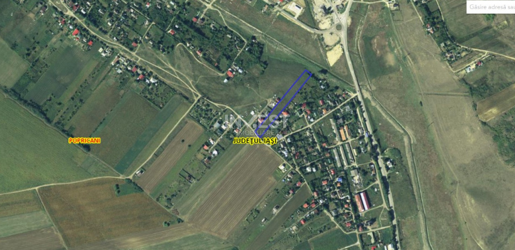 TEREN 6.100 MP DE VÂNZARE – SAT VÂNĂTORI, COMUNA POPRICANI, JUDEȚUL IAȘI - 2