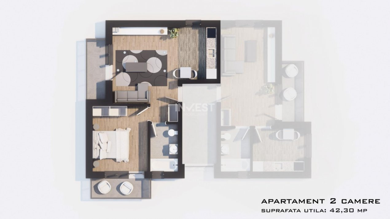 COMISION 0%! 1 CAMERA DECOMANDAT BLOC NOU PACURARI-REDIU  - 12