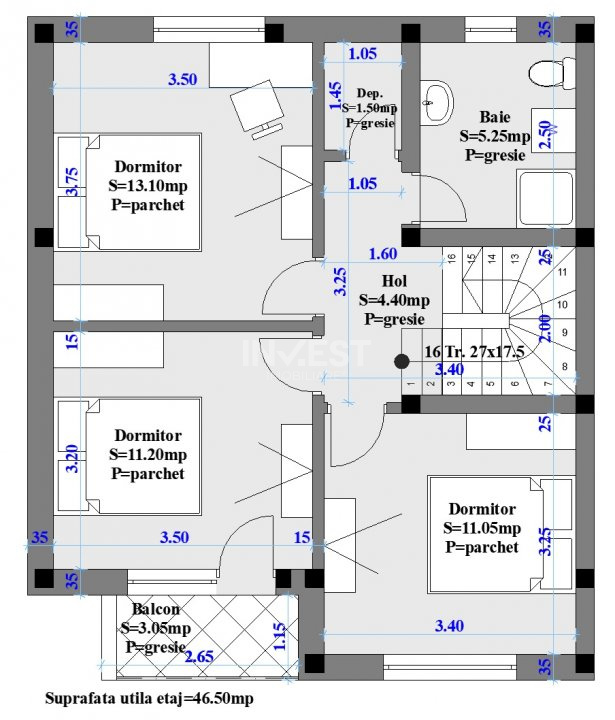 Vile înșiruite cu Teren și Parcare Privată - Zona Popas Păcurari, Iași - 11
