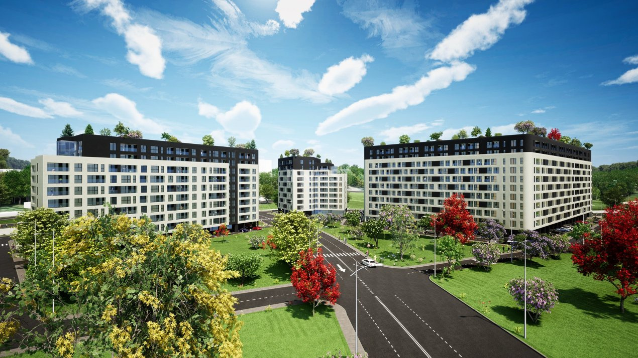 *VENEȚIA RESIDENCE* - Tătărași - Apartamente cu 3 camere - 5