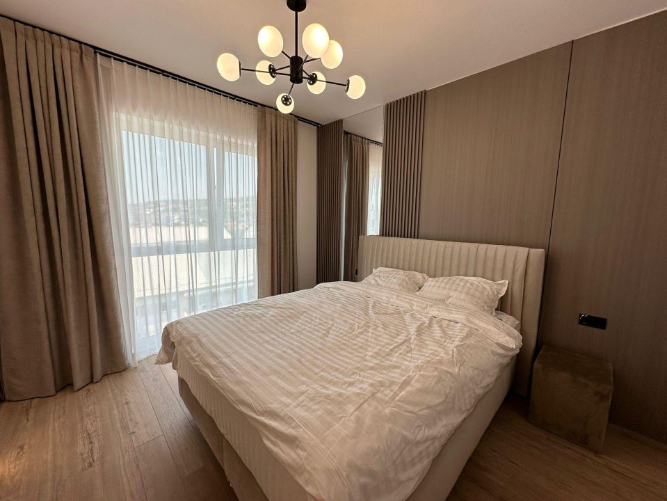 Vandut!Apartament de 2 camere, finisat si mobilat,60 m2, terasa ,Elite Junior