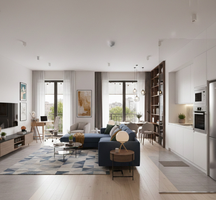 Apartament 3 camere ZONA UNIRII — imaginea 2