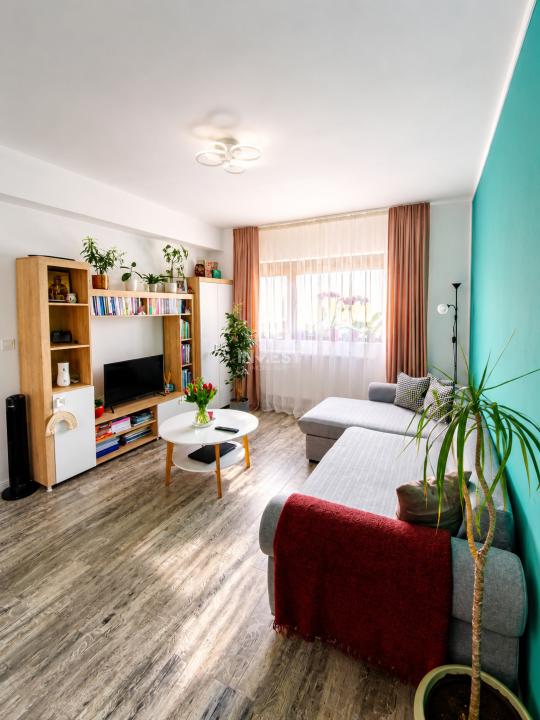 Apartament 2 camere semidecomandat în bloc nou - parcare inclusă - Bucium, Iasi - 1