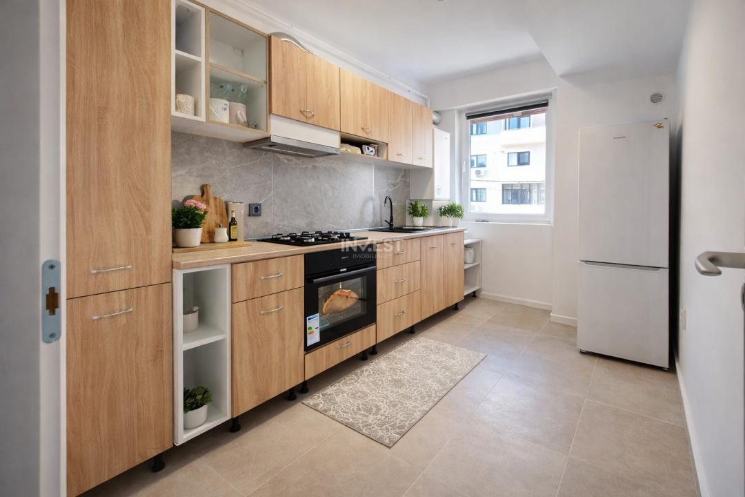 Apartament modern cu 3 camere, 71 mp, bloc din 2023, mobilat, parcare inclusă - 1