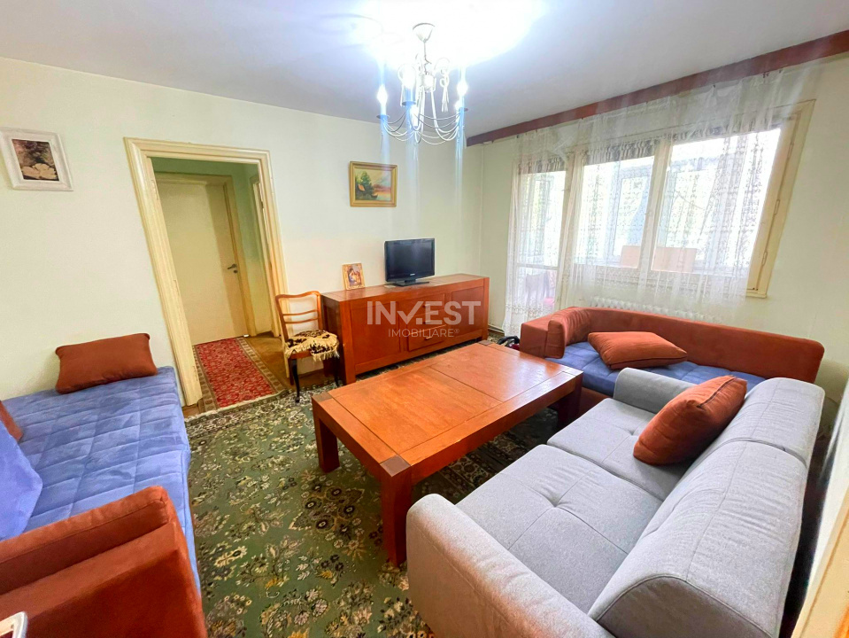 Apartament 3 camere-etaj 1-Podu Ros-bloc fara risc - 1