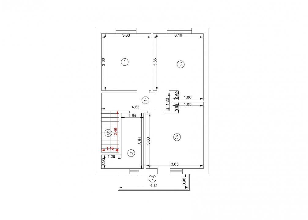 Case cvadruplex, P+1E+Pod, 4 camere —Platoul Beldiman, Valea Lupului/Rediu, Iași - 14