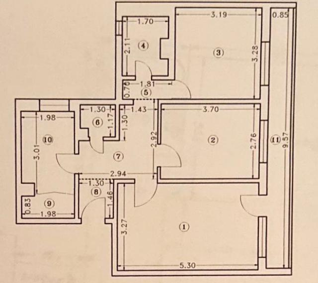 Apartament 3 camere sos. Giurgiului Apartament 3 camere sos. Giurgiului - apartament 3 camere în soseaua giurgiului