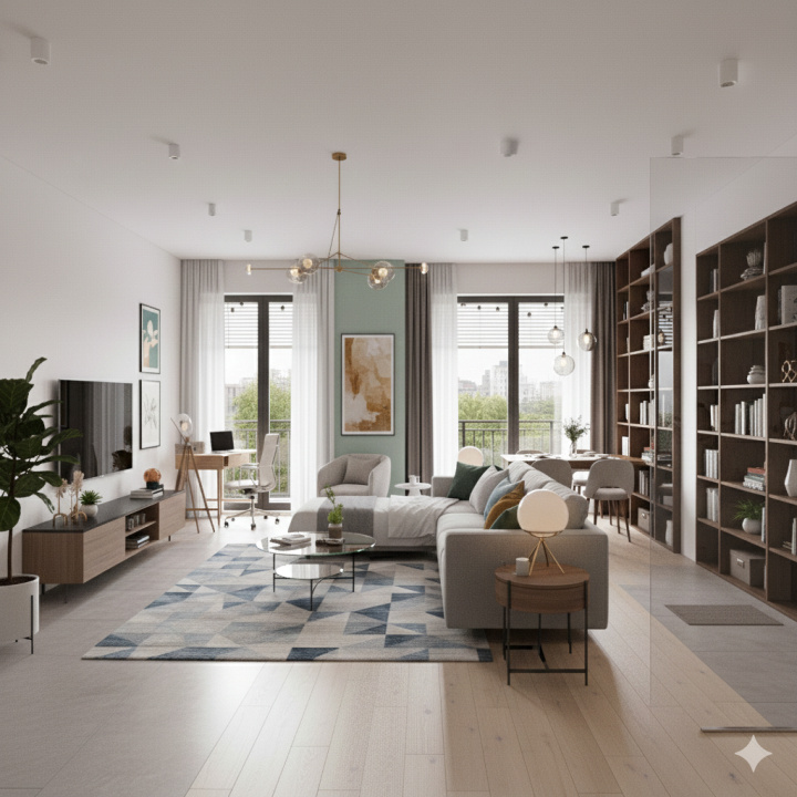 Apartament 3 Camere Pipera-Tunari – 100mp Utili + Terasă 18mp!