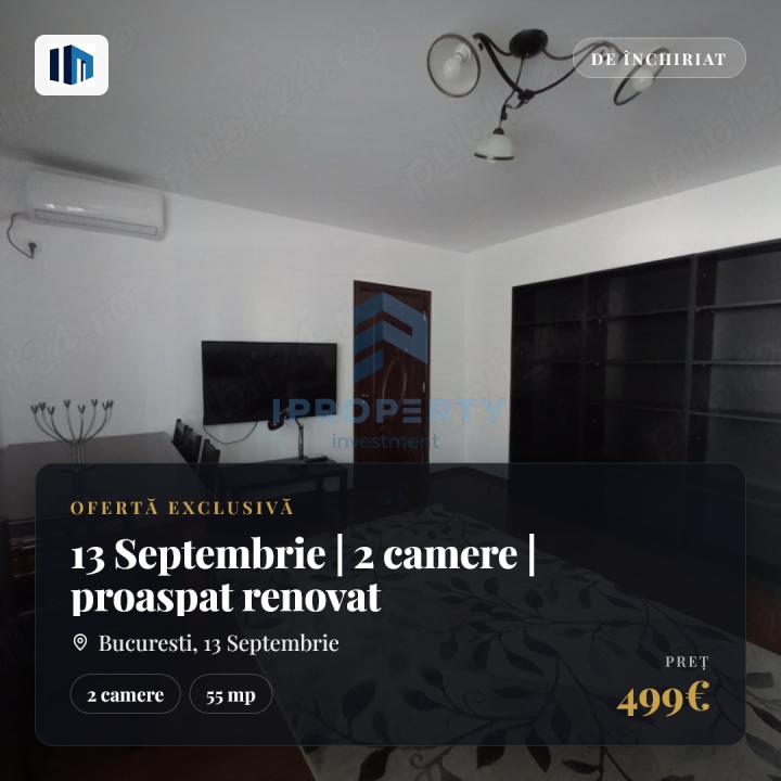 13 Septembrie | 2 camere | proaspat renovat - fotografie proprietate 1