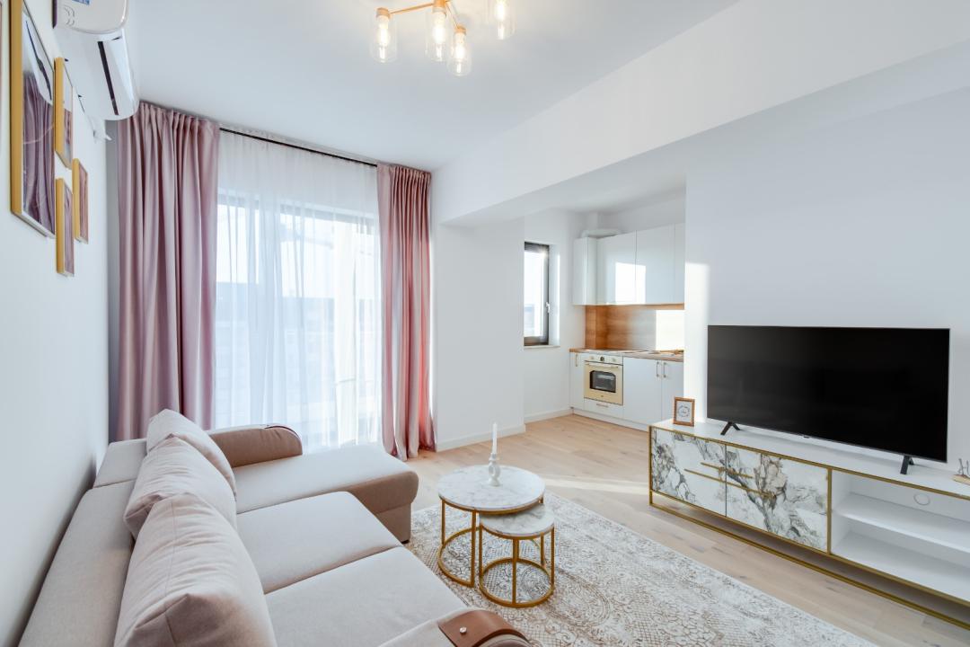 Apartament nou, 2 camere, în First Estates Pipera | Mutare imediată — imaginea 3