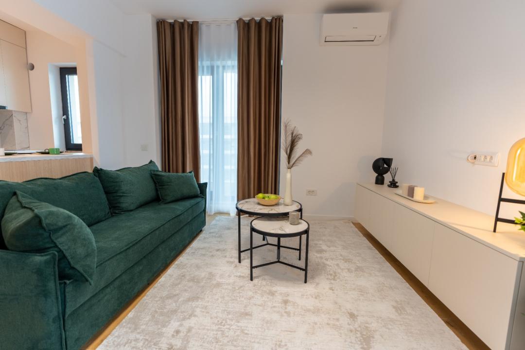 2 camere Premium in First Estates Pipera | Mobilat complet — imaginea 3