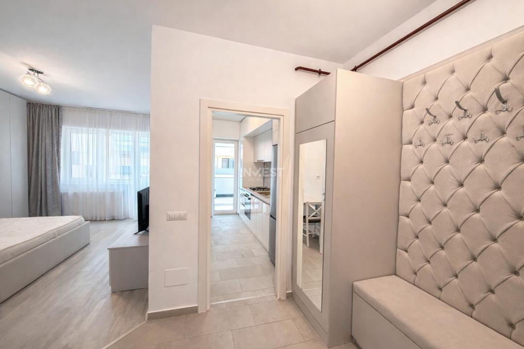 Apartament 1 cameră-44MP, etaj intermediar, bloc din 2023 în zona Podu Roș - 1