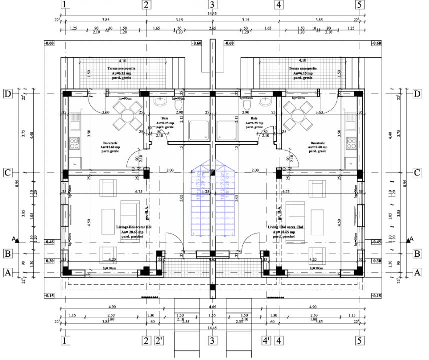 *Casă Modernă FINALIZATĂ* TVA 21% INCLUS - 115 MPU - 4 camere - mutare imediată - 22