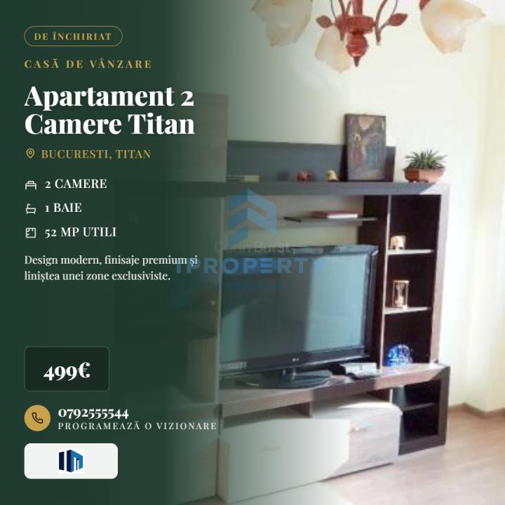 Apartament 2 Camere Titan - fotografie proprietate 1