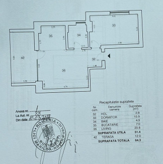 Apartament de închiriat – 2 camere, bloc nou – Floreasca, Strada Rahmaninov — imaginea 5