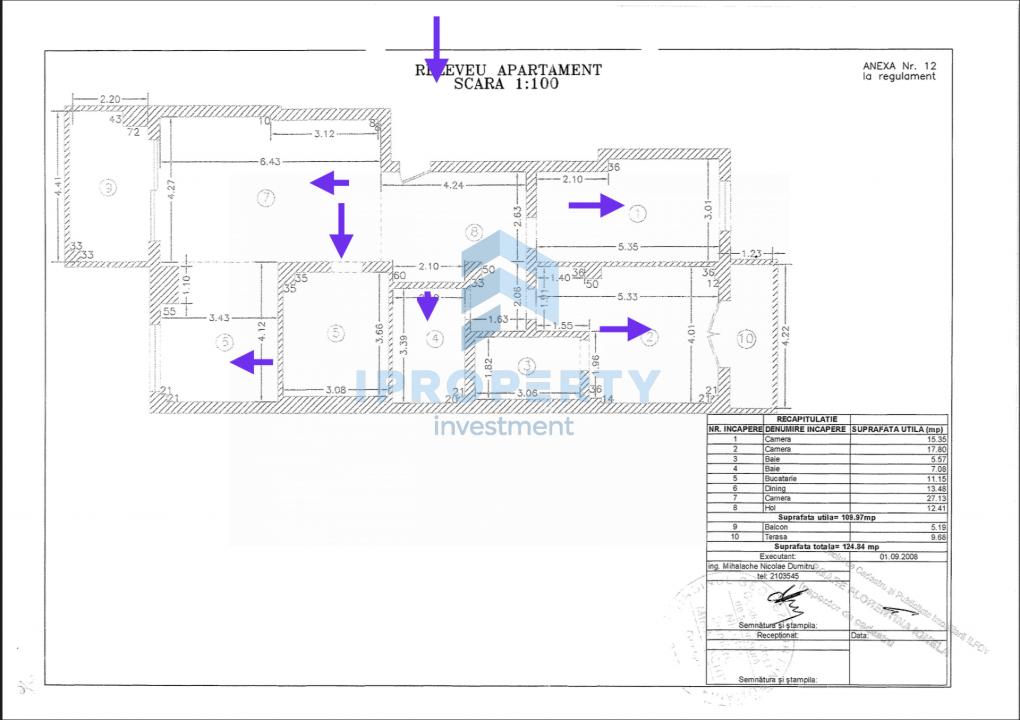 Vânzare Apartament Premium de 3 camere în Ibiza Sol Pipera - fotografie proprietate 8