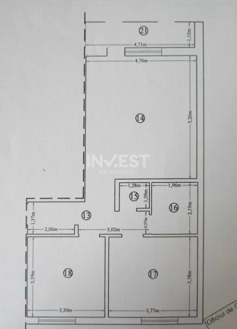 3 CAMERE ET.1 BLOC NOU ROND PACURARI - 8