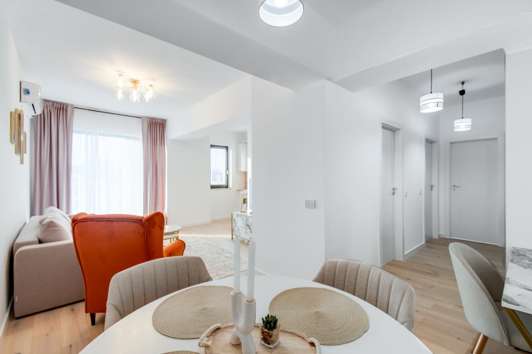Apartament nou, 2 camere, în First Estates Pipera | Mutare imediată — imaginea 2