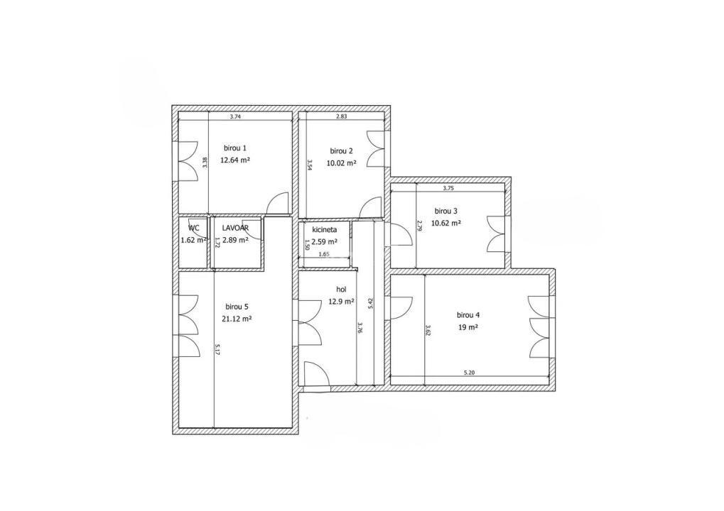 Apartament 4 camere, 92 mp, zona Moara de Foc - Autogara, Iasi  - 11