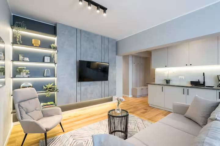 Apartament de lux cu 3 camere, 88 mp utili + 2 terase, Calea Victoriei — imaginea 3