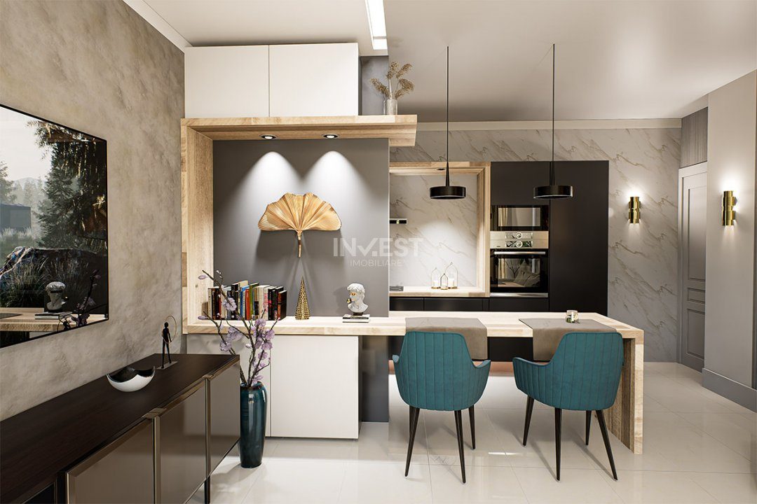Apartament 2 camere - spațios într-un complex rezidențial nou din Podu Roș - 9