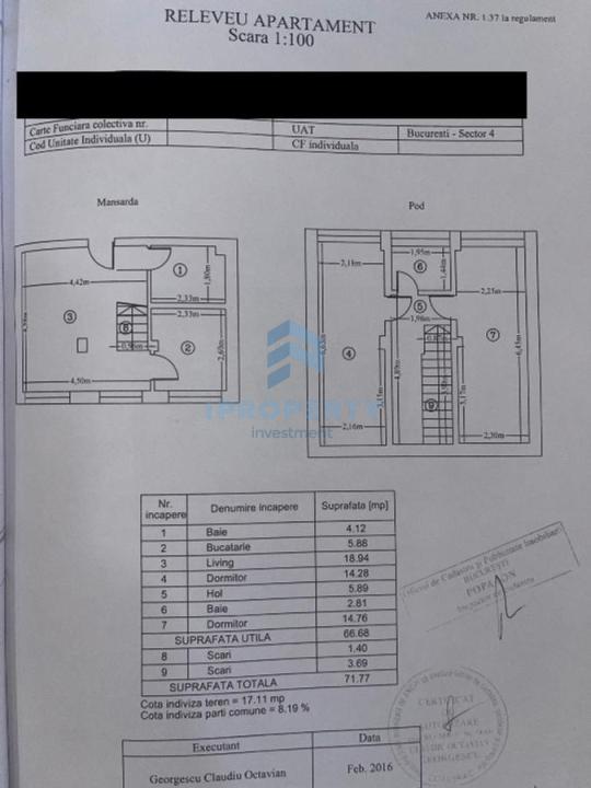 Aparatorii Patriei I Duplex I 3 Camere I Centrala Proprie I Prox. Metrou I - fotografie proprietate 6