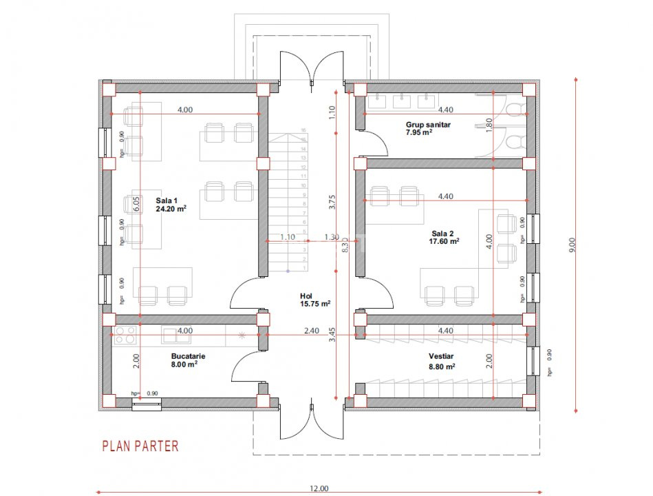 Vila D+P+1E, 270mp utili pretabila si ca spatiu zona Valea Lupului - 16